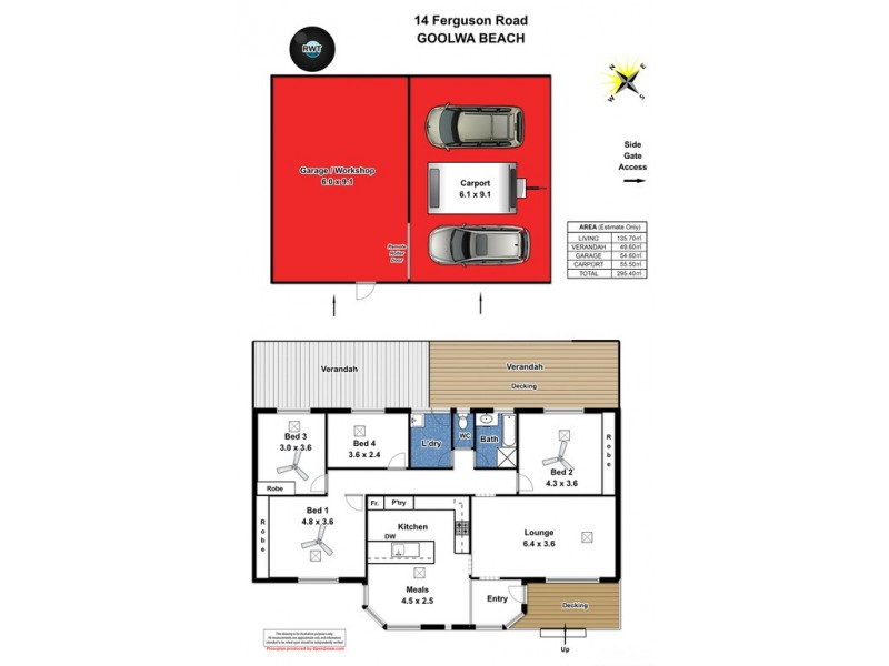 14 Ferguson Road, Goolwa Beach SA 5214 Floorplan