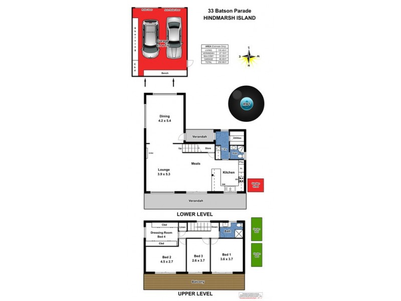 33 Batson Parade, Hindmarsh Island SA 5214 Floorplan