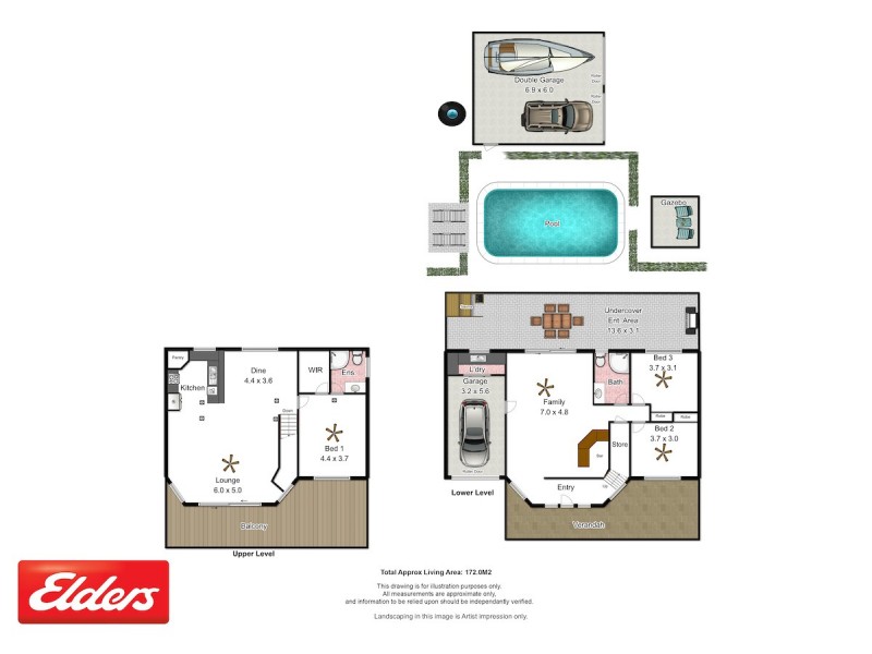 3 Noble Avenue, Goolwa North SA 5214 Floorplan