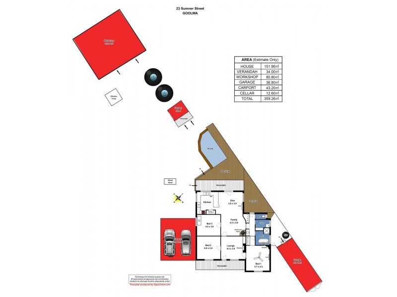 23 Sumner Street, Goolwa SA 5214 Floorplan