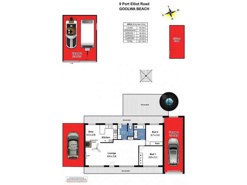 9 Port Elliot Road, Goolwa Beach SA 5214 Floorplan