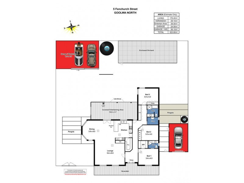 5 Fenchurch Street, Goolwa North SA 5214 Floorplan