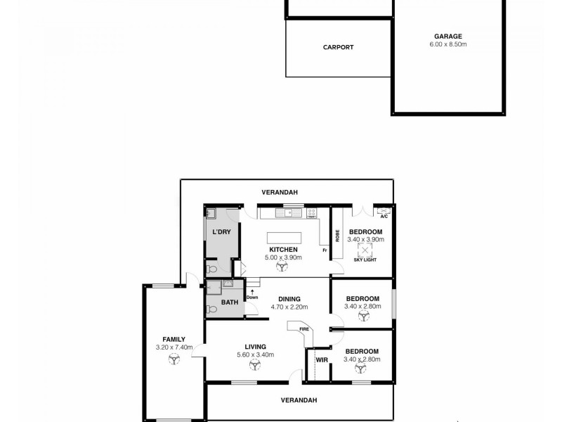 8 Pitt Street, Goolwa Beach SA 5214 Floorplan