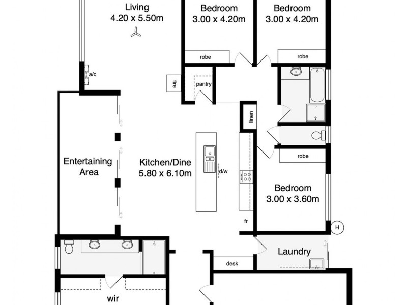 127 Excelsior Parade, Hindmarsh Island SA 5214 Floorplan
