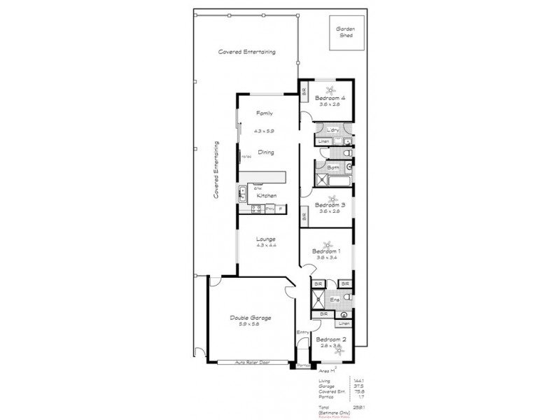 4/17 Chrystal Street, Goolwa SA 5214 Floorplan