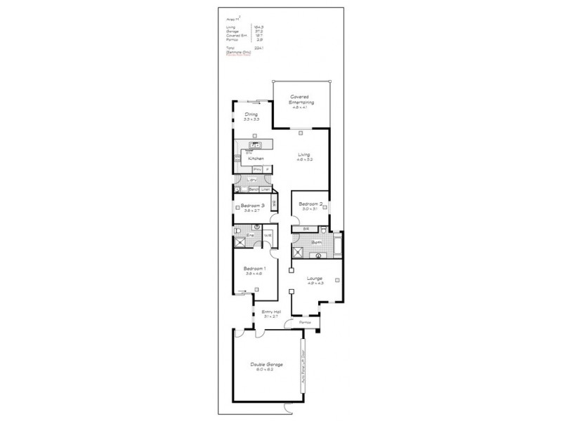 3/13 Chrystal Street, Goolwa SA 5214 Floorplan