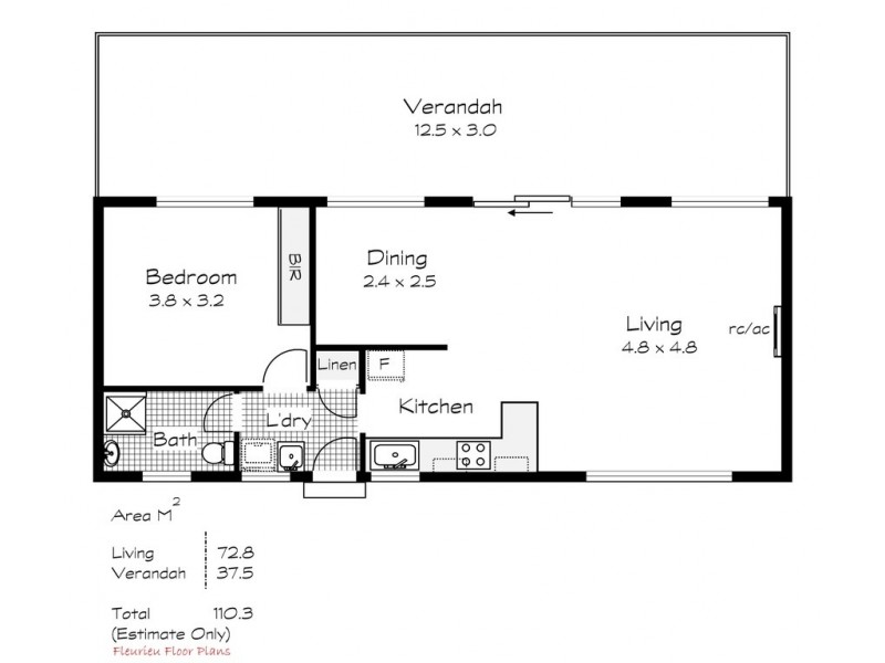 36 Sidney Parade, Hindmarsh Island SA 5214 Floorplan