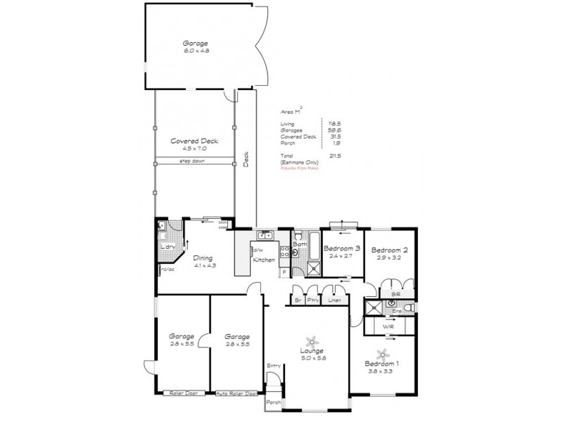 56 Billabong Road, Goolwa South SA 5214 Floorplan