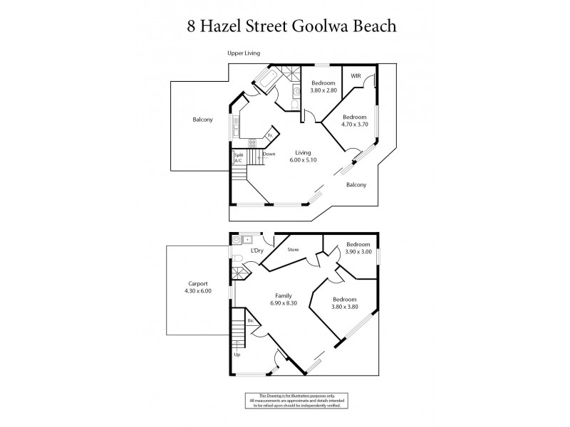 8 Hazel Street, Goolwa Beach SA 5214 Floorplan