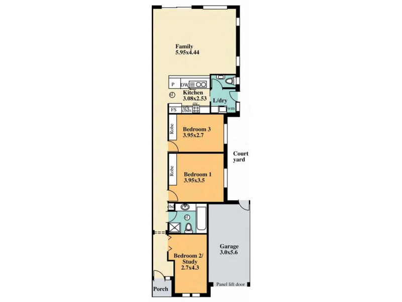 2/1 Moore Street, Goolwa SA 5214 Floorplan