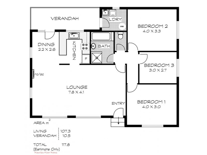 2 Barton Street, Port Elliot SA 5212 Floorplan