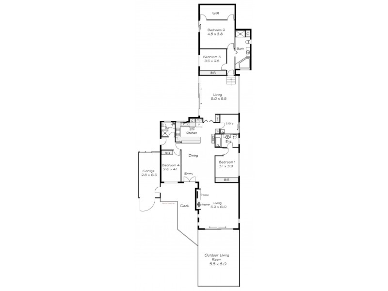 1A Riverside Drive, Goolwa South SA 5214 Floorplan