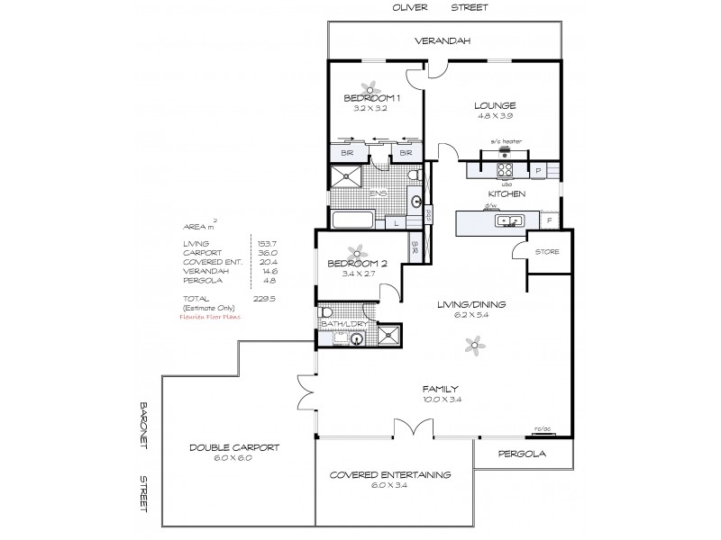 16 Oliver Street, Goolwa SA 5214 Floorplan