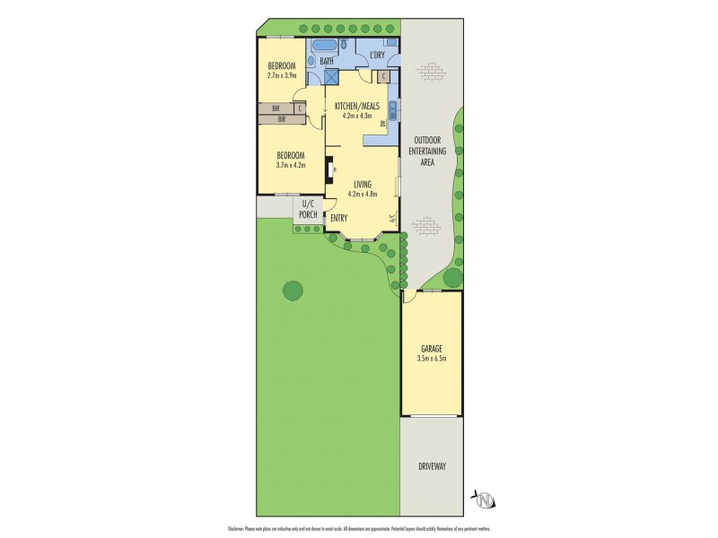 1/28a Margaret Street, Werribee VIC 3030 Floorplan