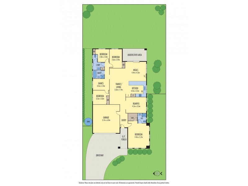 43 Peppertree Drive, Point Cook VIC 3030 Floorplan