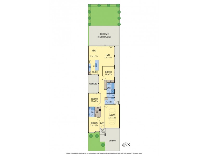 2/4 Vassar Court, Truganina VIC 3029 Floorplan