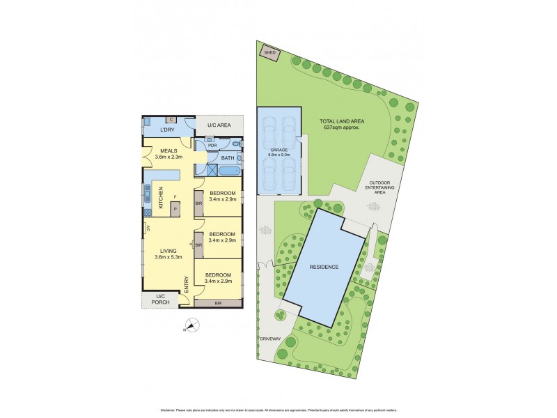 1 Walwa Place, Werribee VIC 3030 Floorplan