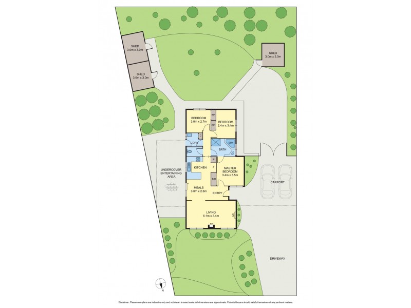 12 Lomond Court, Werribee VIC 3030 Floorplan