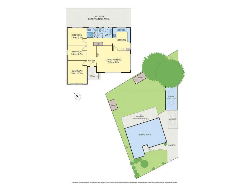 8 Centenary Crescent, Werribee VIC 3030 Floorplan