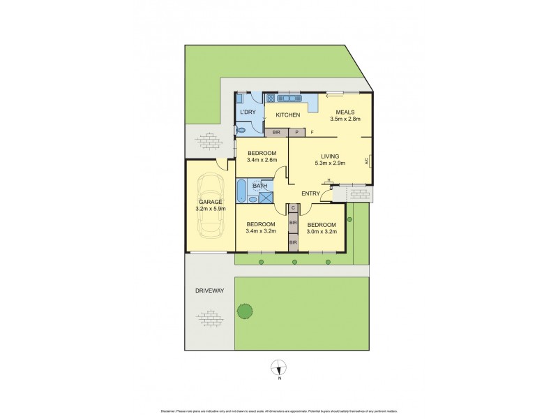 1/365 Heaths Road, Werribee VIC 3030 Floorplan