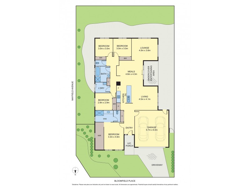 12 Bloomfield Place, Truganina VIC 3029 Floorplan