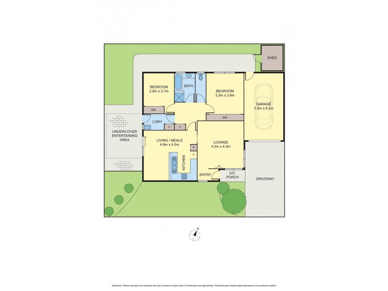 2/30 Silvereye Crescent, Werribee VIC 3030 Floorplan