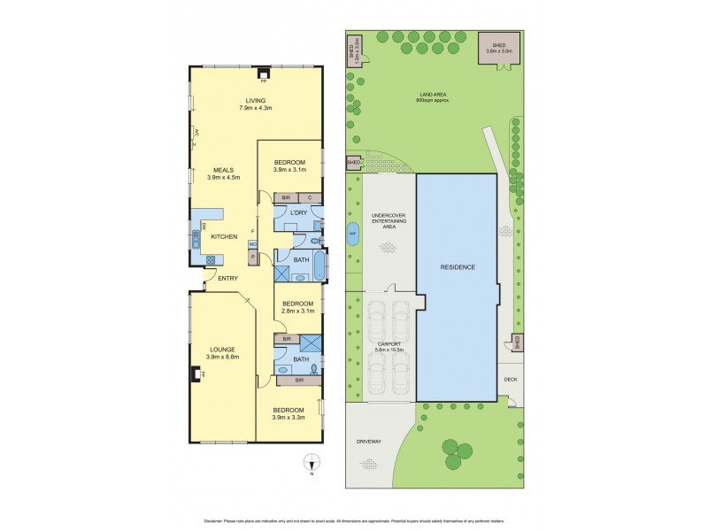 12 Birchwood Boulevard, Hoppers Crossing VIC 3029 Floorplan