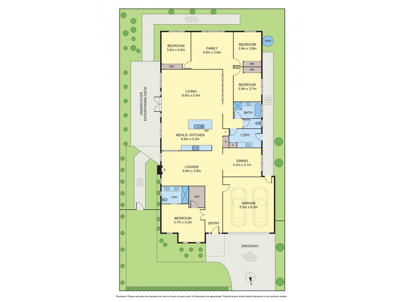 21 Tenterfield Place, Tarneit VIC 3029 Floorplan