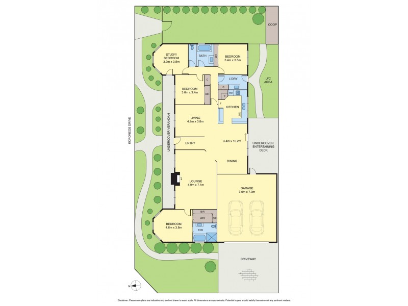 1 Perch Close, Werribee South VIC 3030 Floorplan