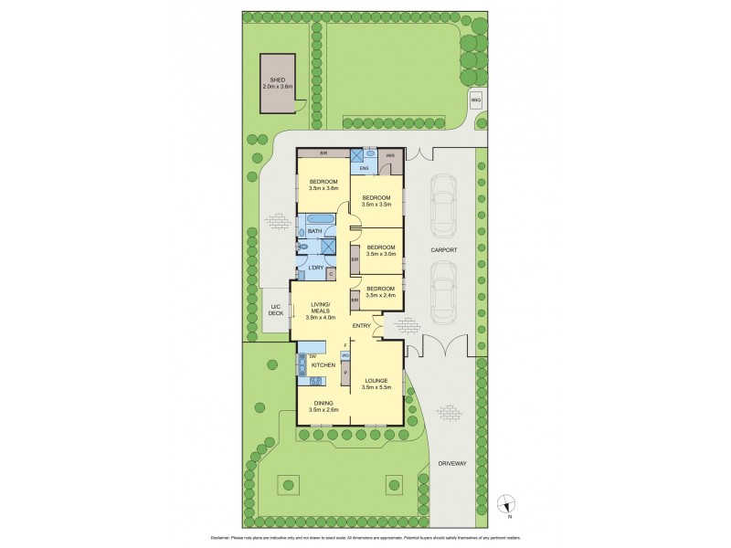 9 Tanilba Street, Werribee VIC 3030 Floorplan