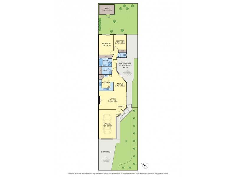 2/55 Woodville Park Drive, Hoppers Crossing VIC 3029 Floorplan