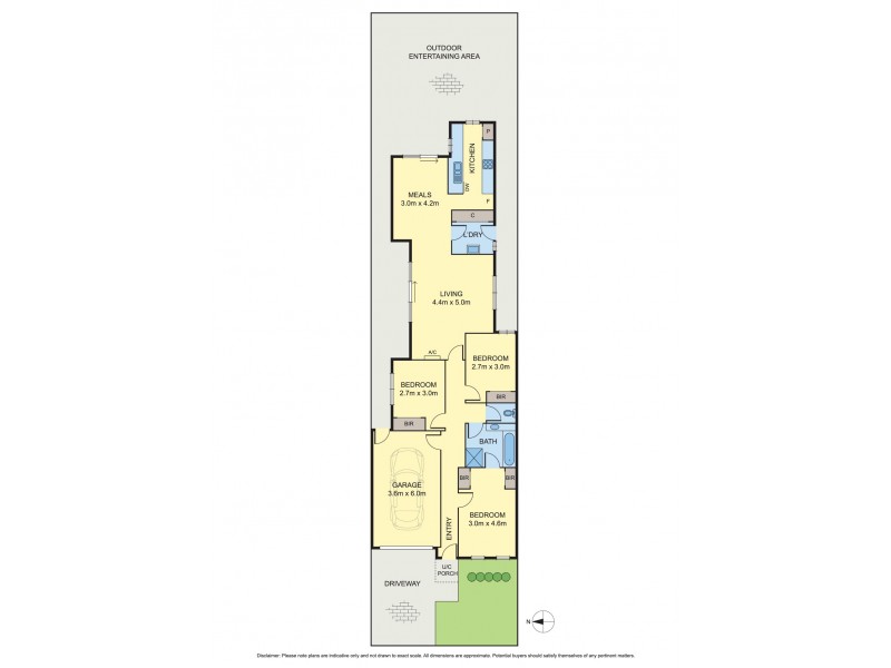 1/14 Orlando Drive, Truganina VIC 3029 Floorplan