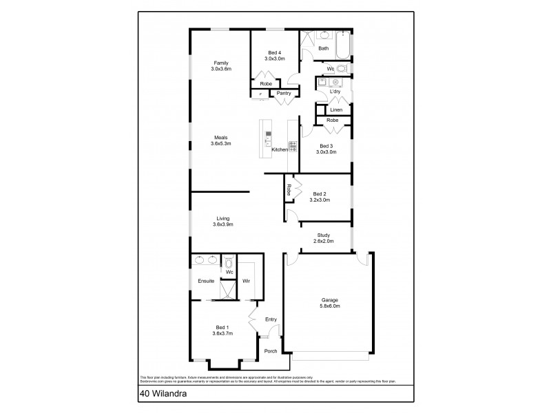 40 Wilandra Drive, Tarneit VIC 3029 Floorplan