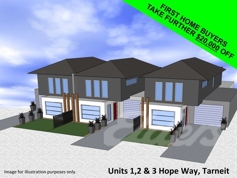 1,2 and 3 /Lot 99 Hope Way, Tarneit VIC 3029