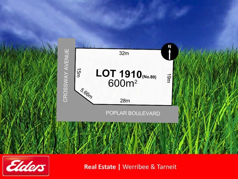 80 (Lot 1910) Crossway Avenue, Tarneit VIC 3029