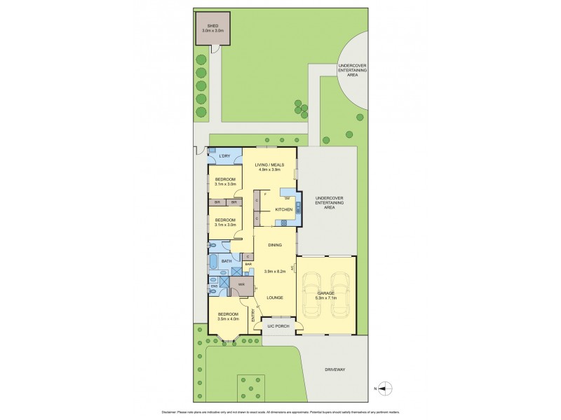 1 Egret Court, Werribee VIC 3030 Floorplan