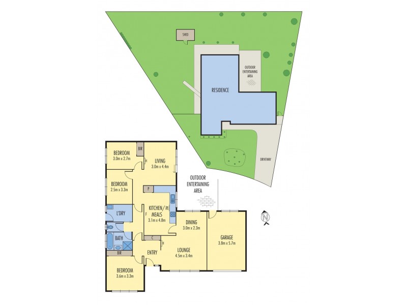 4 Kolan Court, Werribee VIC 3030 Floorplan