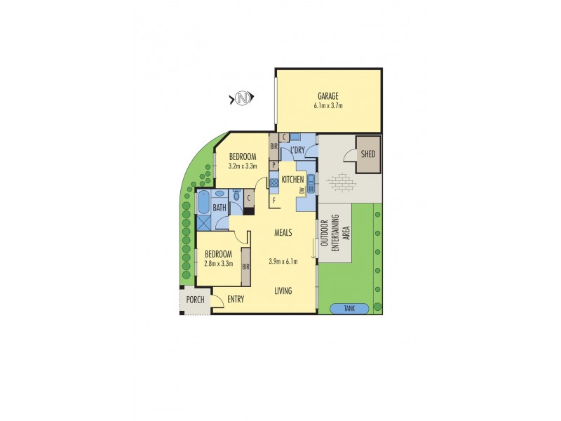 2/37 Greenleaf Circuit, Tarneit VIC 3029 Floorplan