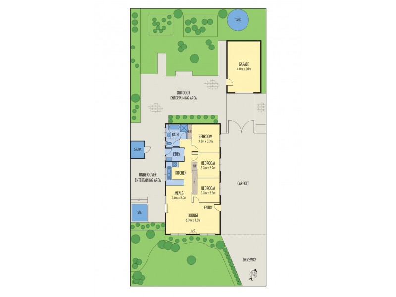 8 Nile Court, Werribee VIC 3030 Floorplan