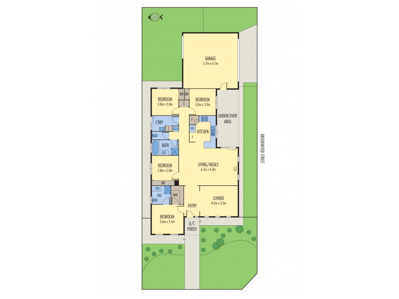 20 Embleton Avenue, Tarneit VIC 3029 Floorplan