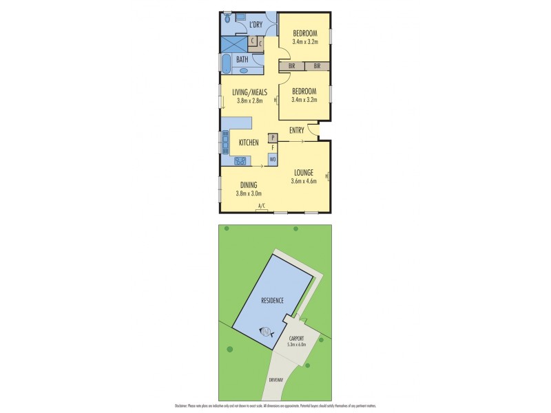 8 Whiton Grove, Wyndham Vale VIC 3024 Floorplan