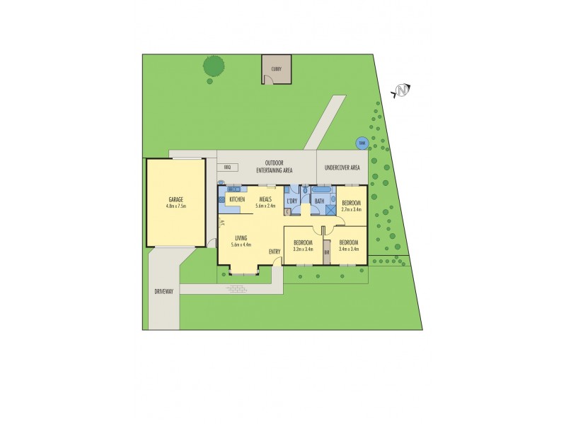 151 Cambridge Crescent, Wyndham Vale VIC 3024 Floorplan