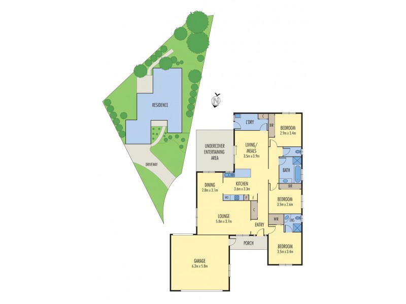 5 Paruna Place, Hoppers Crossing VIC 3029 Floorplan