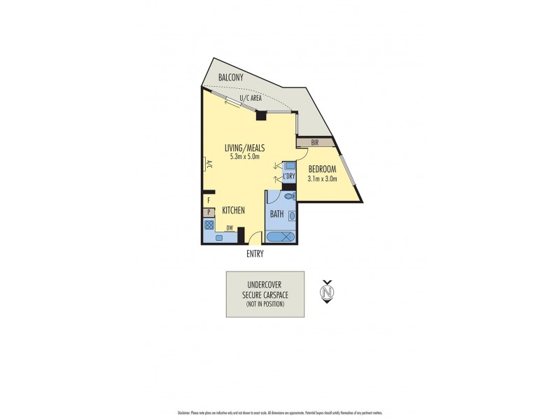 302/480 Albion Street, Brunswick West VIC 3055 Floorplan