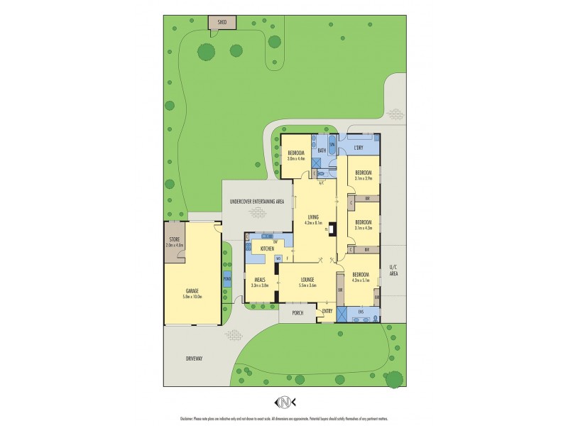 4 Evrah Drive, Hoppers Crossing VIC 3029 Floorplan