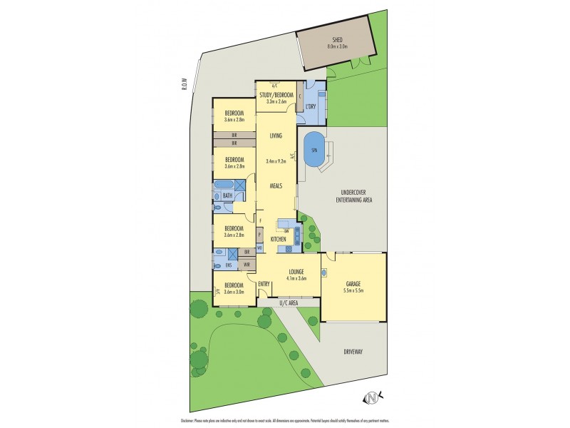 9 Carrington Close, Wyndham Vale VIC 3024 Floorplan