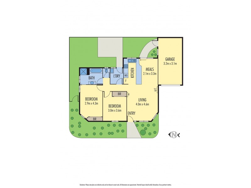 2/27 Hotham Crescent, Hoppers Crossing VIC 3029 Floorplan