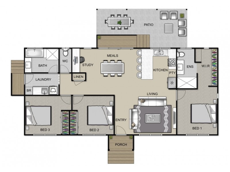 Lot 8 Chudleigh Drive, Emerald QLD 4720 Floorplan