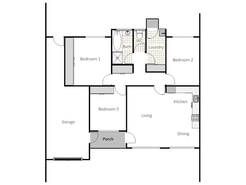 30/70 Bourne Street, Cook ACT 2614 Floorplan