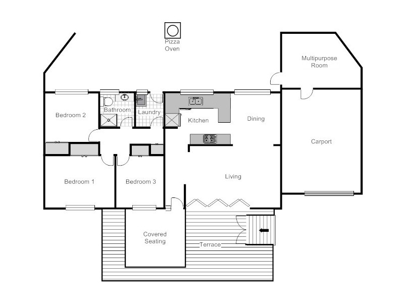 1/103 Bandjalong Crescent, Aranda ACT 2614 Floorplan